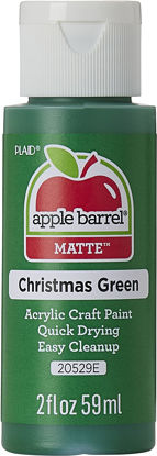Picture of Apple Barrel Acrylic Paint, Christmas Green (Pack of 3) 2 oz, 20529EA