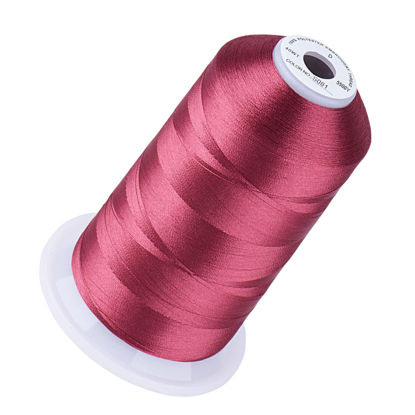 Picture of Simthread Embroidery Thread Logan Berry S081 5500 Yards, 40wt 100% Polyester for Brother, Babylock, Janome, Singer, Pfaff, Husqvarna, Bernina Machine