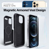 Picture of Elando Shockproof Magnetic Case for iPhone 12 Case/iPhone 12 Pro Case, [Compatible with Magsafe] [10 FT Military-Grade Drop Protection] with 2 Pcs Screen Protectors, 6.1 Inches, Black