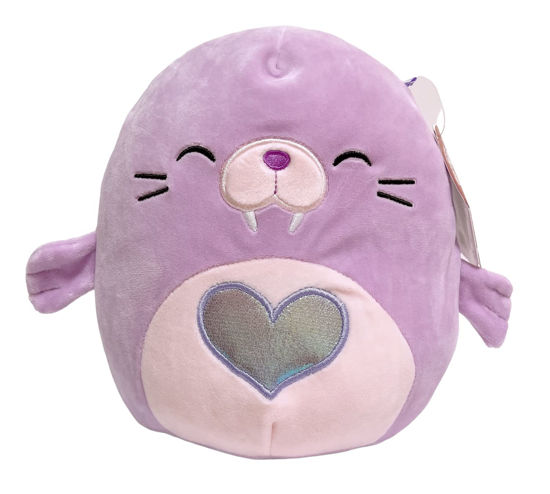 Picture of Squishmallows Kellytoy Valentine Squad Plush Toy (8" Winnie The Walrus)