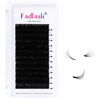 Picture of Easy Fan Volume Lashes Eyelashes Extension 0.03 D Curl 8mm Mega Volume Lash Extensions FADLASH Self Fanning Lash Extension Supplies Lash Trays Automatic Flowering (0.03-D, 8mm)