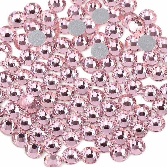 Beadsland 2880pcs Flat Back Crystal Rhinestones Round Gems for