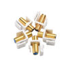 Picture of Cable Matters 5 Pack RG6 Keystone Jack Insert, Coaxial Keystone Jack Insert Gender Changer