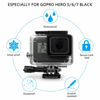 Picture of FINEST+ Waterproof Housing Shell for GoPro HERO7/2018/6/5 Black Diving Protective Housing Case 45m with Red Filter, Bracket Accessories for Go Pro Hero7/2018/6/5 Action Camera