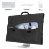 Picture of CURMIO Travel Carrying Bag Compatible for Apple 27" iMac Desktop Computer, Protective Storage Case Monitor Dust Cover Compatible with 27" iMac Screen and Accessories, Black, Patent Pending