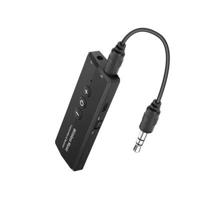 Picture of Bluetooth 5.0 Transmitter 3-in-1, Portable Wireless Rechargeable Transceiver Adapter for TV, Audio Receiver for Car System