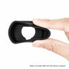 Picture of Kiwifotos Long Soft Viewfinder Eyecup Eyepiece for Fuji Fujifilm X-T5 X-T4 X-T3 X-T2 X-T1 X-H1 X-H2 X-H2S XT5 XT4 XT3 XT2 GFX 50S II GFX100S GFX100 Camera,Replace Fujifilm EC-XT L,EC-GFX,EC-XHW Eyecup