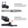 Picture of Universal Shoulder Neck Strap for DSLR Camera,Soft Neoprene Neck Belt Strap with Quick-Release,Camera Strap for Canon R5 R6 R7 R RP 5DM4 6DM2 7DM2 90D 80D Nikon D850 D750 D7500 Sony A7R V and More