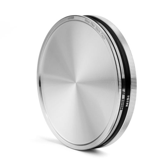 Picture of NiSi 77mm Metal Stack Caps | Protection Cap for Lens Filters with 77mm Front and Back Threading | Stack and Protect Multiple Circular Lens Filters