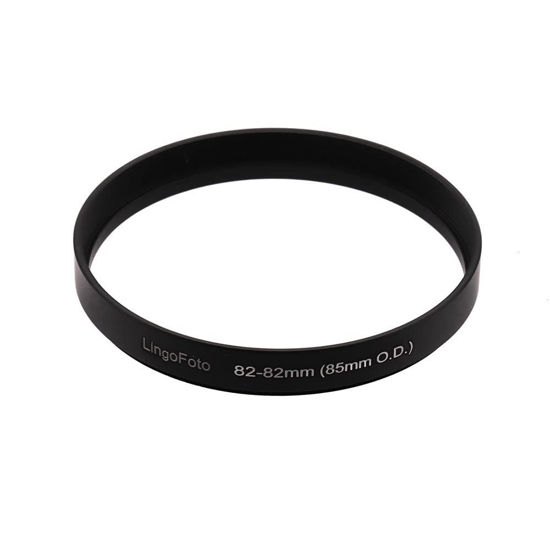 Picture of LingoFoto Step-up Ring for Mirrorless DSLR Cameras Camcorder Video Compatible with 82 mm Lens to 85mm Lens Matte Box O.D, LingoFoto Lens Adapter Ring