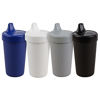 Picture of Re Play 4pk - 10 oz. No Spill Sippy Cups for Baby, Toddler, and Child Feeding in Black, Grey, Navy and White - BPA Free - Made in USA from Eco Friendly Recycled Milk Jugs - Droid