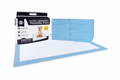 Picture of Kennel Club Scented Puppy Training Pads with Ultra Absorbent Quick Dry Gel - 22 x 22 Pee Pads For Dogs - Lemon Scented - Pack of 100