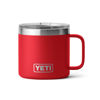 Picture of YETI Rambler 14 oz Mug, Vacuum Insulated, Stainless Steel with MagSlider Lid, Rescue Red