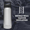 Picture of YETI Rambler 26 oz Bottle, Vacuum Insulated, Stainless Steel with Chug Cap, King Crab