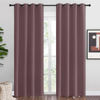 Picture of NICETOWN Dry Rose Blackout Curtains 86" Long for Office, Dining Room, 55" Wide, 2 Pieces, Guest Room, Sound Reducing Heat and Cold Block Curtain Panels for Modern Room Decorative