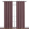 Picture of NICETOWN Dry Rose Blackout Curtains 86" Long for Office, Dining Room, 55" Wide, 2 Pieces, Guest Room, Sound Reducing Heat and Cold Block Curtain Panels for Modern Room Decorative