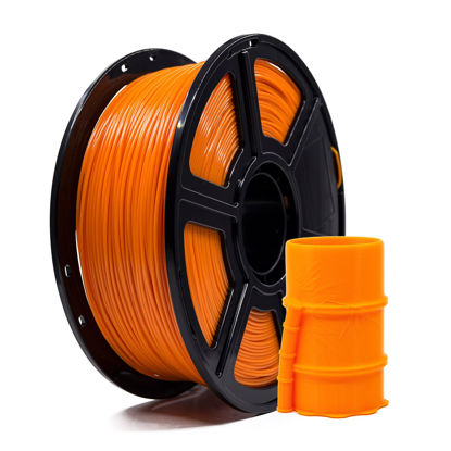 Picture of Flashforge ABS Pro 1.75mm, 3D Printer Filament 1kg (2.2lbs) Spool-Dimensional Accuracy +/- 0.02mm, Great for Printing Heat Resistant Functional Parts (Orange, ABS Pro)