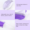 Picture of Borje Purple Disposable Face Mask 100 Pcs Purple Face Masks 3 Ply Protection Masks