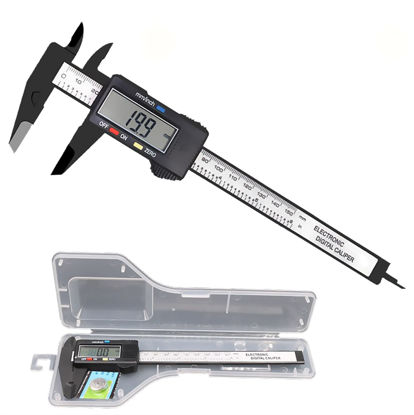 Picture of Simhevn Electronic Digital Caliper, LCD | 0 to 6 inch Inch and Millimeter Conversion, Automatic Shutdown Function, Very Suitable for home/jewelry/3D Printing/DIY Measurement, etc