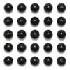 Picture of NCB 200PCS 8mm Natura Black Onyx Agate Gemstone Round Spacer Loose Beads for Jewelry Making with Crystal Stretch Cord (Black Onyx Agate, 8mm 200Beads)