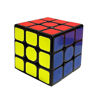 Picture of Classic Magic Cube 2.2" Puzzle 3x3 Smart Cube Educational Game Brain Teaser (1 PC Black Cube)