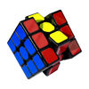 Picture of Classic Magic Cube 2.2" Puzzle 3x3 Smart Cube Educational Game Brain Teaser (1 PC Black Cube)