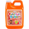 Picture of Lulu Home Bubble Concentrated Solution, 1 L/ 33.8 OZ Bubble Refill Solution for Kids Bubble Machine, Giant Bubble Wand, Bubble Blower Toys, Halloween Party Favors (Orange)