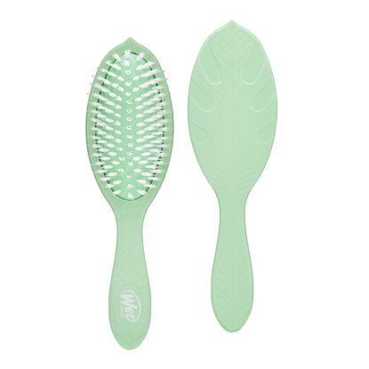 Picture of Wet Brush Go Green Tea Tree Oil Infused Detangling Hair Brush - Pain-Free Ultra-Soft Detangler Bristles Glide Through Tangles with Ease - Protects Against Split Ends