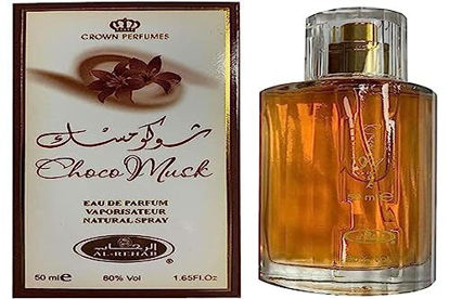 Picture of Choco Musk arabian Perfume spray - 50ml by Al Rehab by Crown perfumes