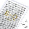 Picture of Lash Clusters 10D-0.10C-9-16MIX B&Q LASH Individual Lashes 280 Clusters False Eyelash 10D 20D Lash Clusters Extensions Individual Lashes Cluster DIY Eyelash Extensions at Home (10D-C-0.10,9-16MIX)