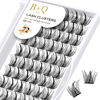 Picture of Lash Clusters D Curl 18mm DIY Lash Extensions 72 Clusters Lashes C D Curl B&Q LASH Wispy Volume Lashes Eyelash Clusters Extensions Individual Lashes Cluster DIY at Home (B31,D-18mm)