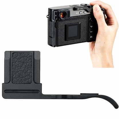 Picture of JJC Deluxe Metal Thumb Up Grip for Fujifilm Fuji X-Pro3 X-Pro2 X-Pro1 Xpro3 Xpro2 Xpro1 Digital Mirrorless Camera Thumb Support