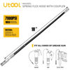 Picture of UTOOL 18 Inch Spring Flex Hose & Normal Coupler Set Grease Gun