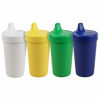 Picture of Re Play 4pk - 10 oz. No Spill Sippy Cups for Baby, Toddler, and Child Feeding in White, Yellow, Kelly Green and Navy - BPA Free - Made in USA from Eco Friendly Recycled Milk Jugs - Nautical