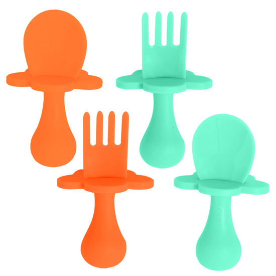 Grabease 4-Piece Self-Feeding Set Mint