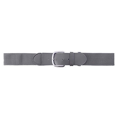 Picture of Champion Sports Adult Baseball/Softball Uniform Belt, Gray