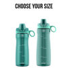 Picture of Pogo BPA-Free Plastic Water Bottle with Chug Lid, 32 Oz, Quetzal Teal