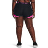 Picture of Under Armour Women's Plus Size Play Up 3.0 Shorts, (023) Black/Rebel Pink/Rebel Pink, 1X