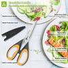 Picture of Kitchen Scissors, iBayam 2-Pack Kitchen Shears, 9 Inch Heavy Duty Dishwasher Safe Food Scissors, Multipurpose Stainless Steel Sharp Cooking Scissors for Kitchen, Chicken, Poultry, Fish, Meat, Herbs