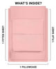 Picture of Utopia Bedding Twin Bed Sheets Set - 3 Piece Bedding - Brushed Microfiber - Shrinkage and Fade Resistant - Easy Care (Twin, Pink)