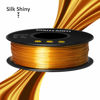 Picture of GIANTARM 3D Printer Filament, Silk Gold Pla Filament, 1Kg(2.2lbs) Spool, 1.75mm Dimension Accuracy +/- 0.03mm, 3D Printing Filament