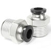 Picture of TAILONZ PNEUMATIC Male Straight 1/4 Inch Tube OD x 1/2 Inch NPT Thread Push to Connect Fittings PC-1/4-N4 (Pack of 20)