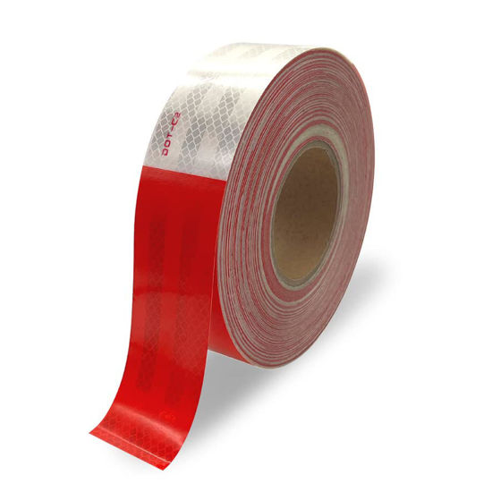 Trailer Reflective Tape Outdoor DOT C2 Reflector Tape 2 inch x 200 feet  White FT