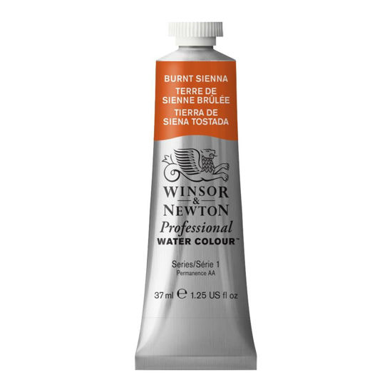 Picture of Winsor & Newton Professional Watercolor, 37ml (1.25-oz) Tube, Burnt Sienna