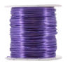 Picture of Mandala Crafts Anodized Aluminum Wire for Sculpting, Armature, Jewelry Making, Gem Metal Wrap, Garden, Colored and Soft, 1 Roll(22 Gauge, Lavender)