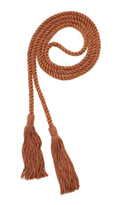 Picture of Graduation Honor Cord - Copper - Every School Color Available - Made in USA - by Tassel Depot