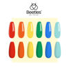 Picture of Beetles Gel Nail Polish Set, 6 Retro Colors Old School Collection Soak Off U V LED Lamp Nail Gel Polish Red Yellow Blue Orange Green Gel Polish Nail Art Design Manicure Kit Salon DIY at Home Gifts