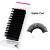 Picture of Lash Extension DD Curl Easy Fan Volume Lashes Self Fanning Eyelash Extensions Easy Blooming Lash Extensions 8-30mm Supplies (0.03-DD, 20-25mm)