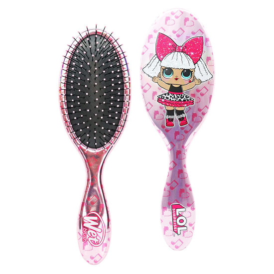 Picture of Wet Brush Lol Dolls Original Detangler Brush - Diva - Ultra-Soft IntelliFlex Bristles Glide Through Tangles with Ease - Pain Free Comb for Women, Men, Boys and Girls