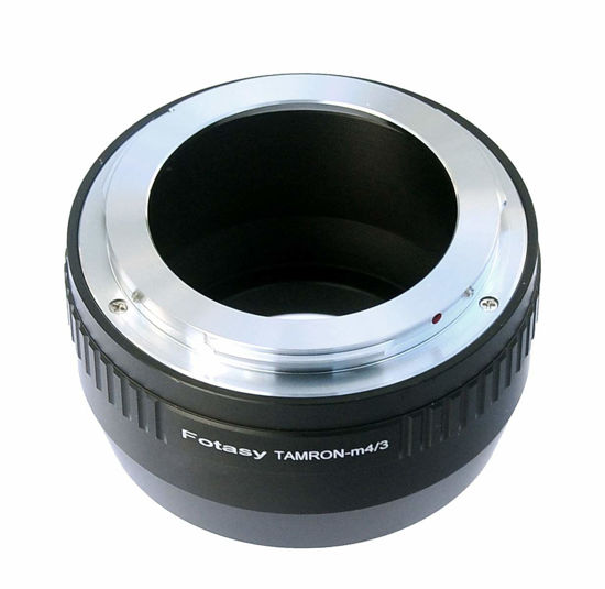 Picture of Fotasy Tamron Adaptall-2 Lens to M43 Adapter, Adaptall-II to MFT, Compatible with Panasonic G7 G9 GF8 GH5 II GX7 GX8 GX9 GX850 G90 G91 G95 G100 Olympus E-M1 E-M5 E-M10 I II III E-PM2 E-PM1 Pen-F E-M1X